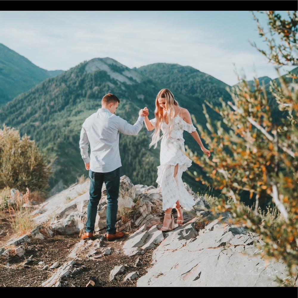 Lulus Ruffle Dress - Picture 2 of 3